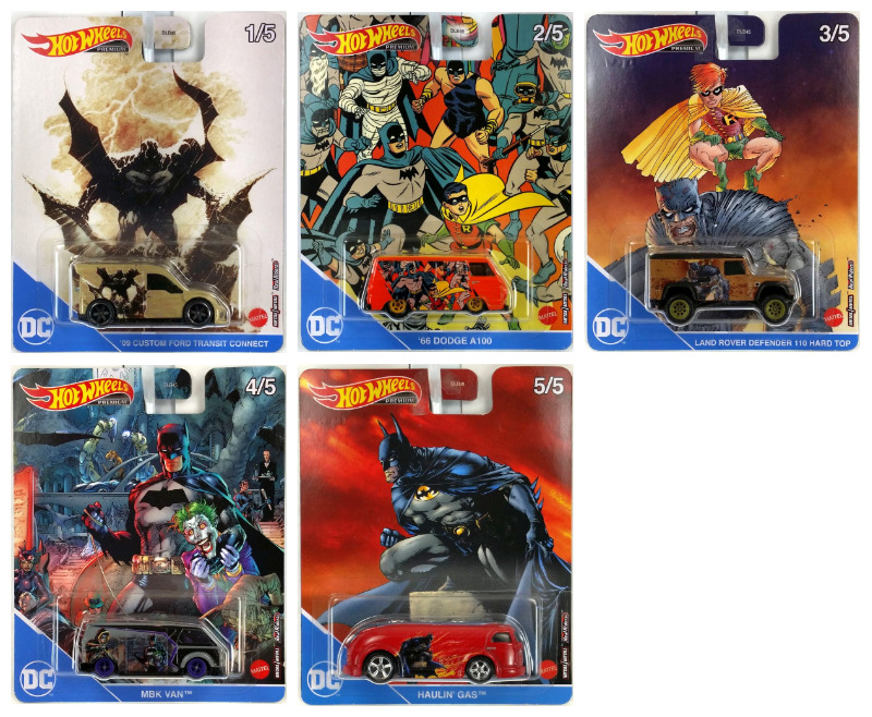 Batman - Set (5 cars)