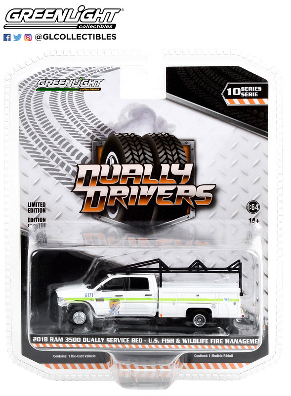 2018 Ram 3500 Dually Service Bed – U.S. Fish & Wildlife Fire Management