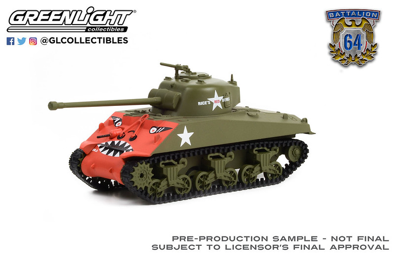 1952 M4 Sherman Tank - U.S. Army Korean War - Image 2