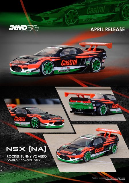 NSX (NA1) Rocket Bunny V2 Aero 'Castrol'