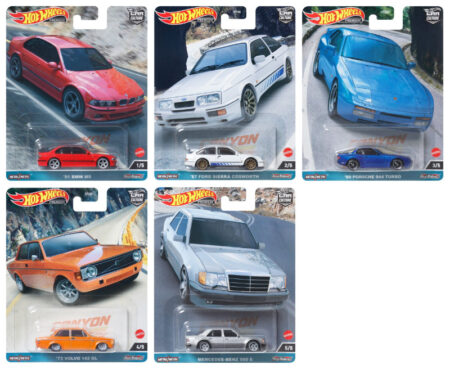 Canyon Warriors - Set (5 cars)