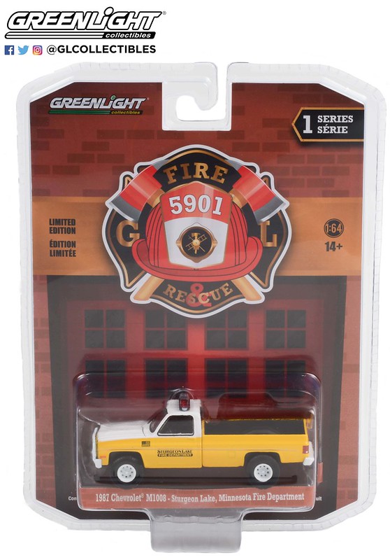 1987 Chevrolet M1008 4x4 - Sturgeon Lake, Minnesota Fire Department