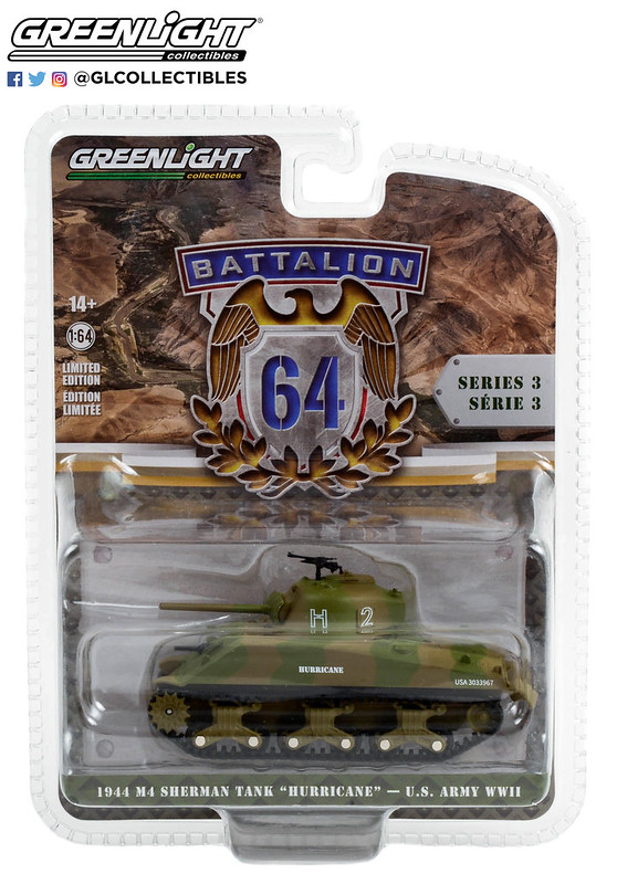 1944 M4 Sherman Tank "Hurricane" - U.S. Army World War II