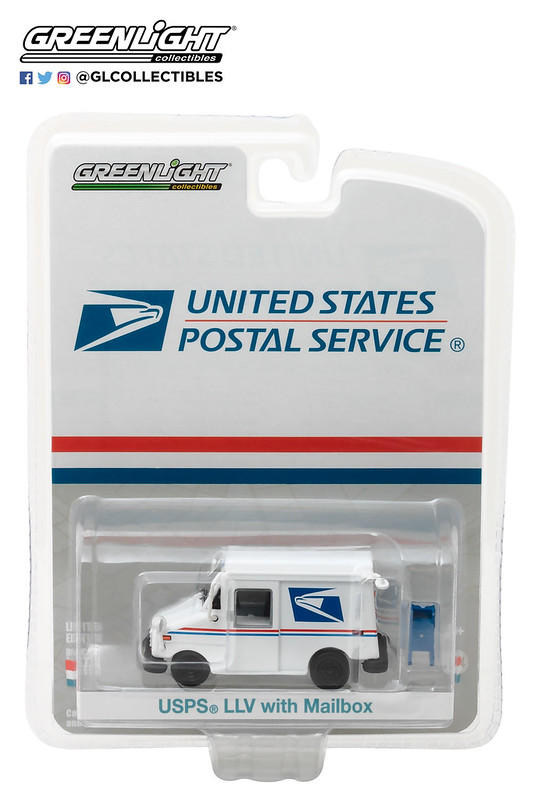 USPS LLV with Mailbox