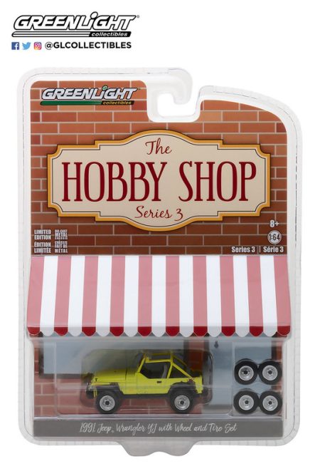 1991 Jeep Wrangler YJ with Wheel and Tire Set