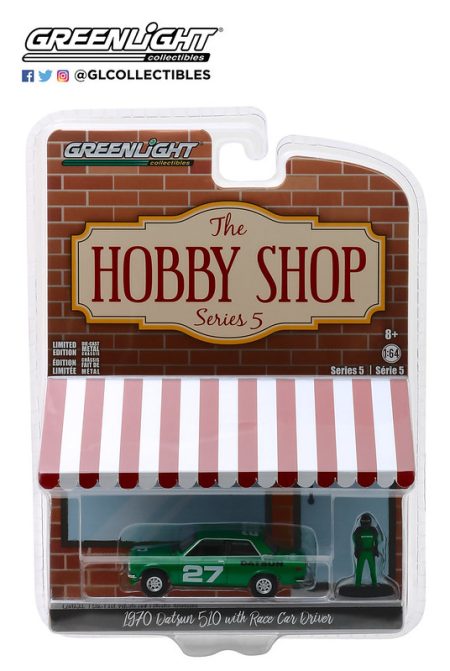 1970 Datsun 510 with Race Car Driver