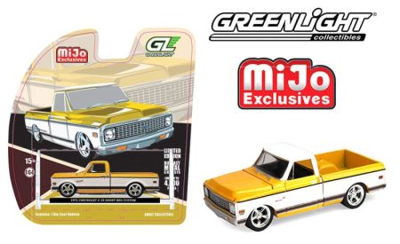 1972 Chevrolet C-10 Short Bed Custom (Mustard Yellow w/White)