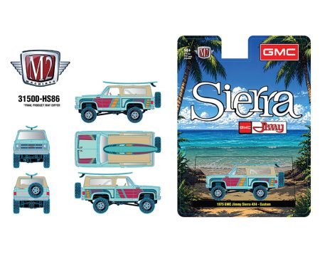 1975 GMC Jimmy Sierra 4×4 Custom w/surfboard