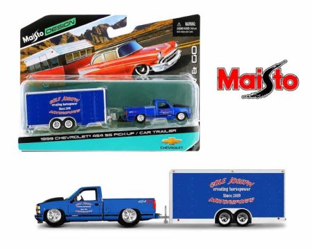 1999 Chevrolet 454 SS Pick-Up w/Car Trailer