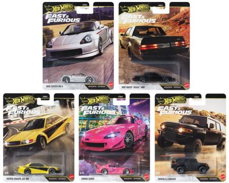 Fast & Furious - Mix S - Set (5 cars)