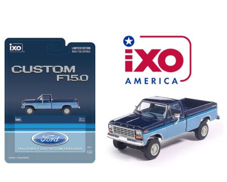 1981 Ford F-150 Custom Explorer Short Bed Styleside 4×2